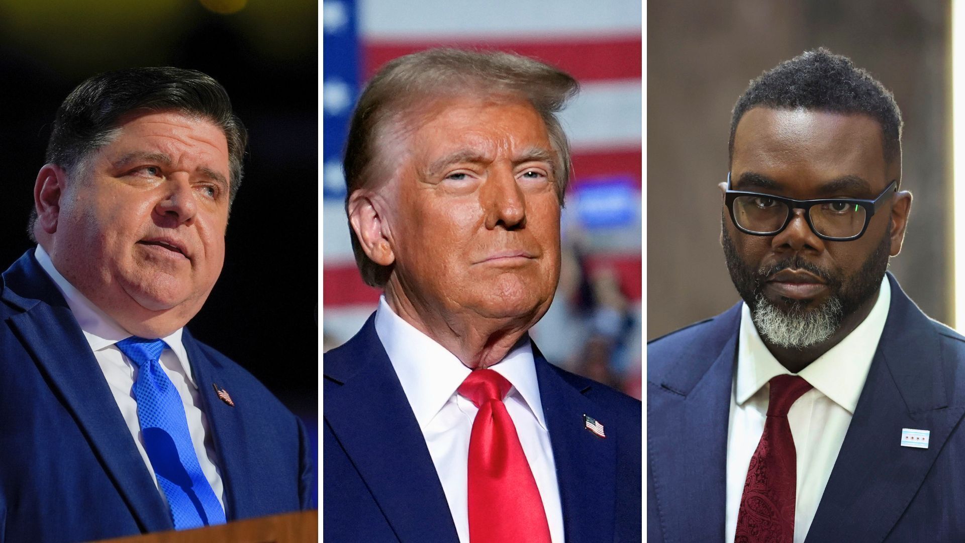 Trump says Pritzker, Johnson should be jailed